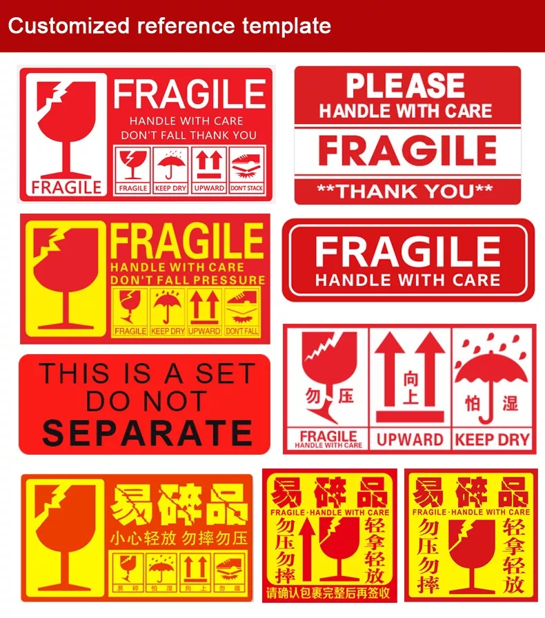 Fragile lable